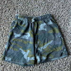 Cat & Jack Green Camo Boys Cargo Shorts